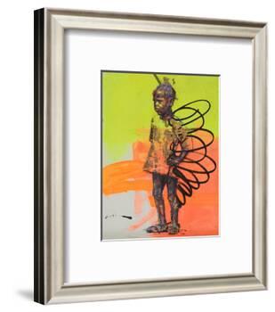 Butterfly people-Aaron Bevan-Bailey-Framed Giclee Print