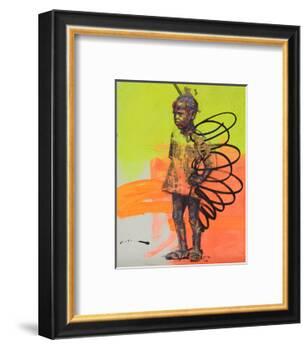 Butterfly people-Aaron Bevan-Bailey-Framed Giclee Print