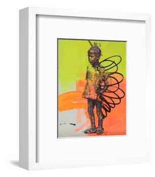 Butterfly people-Aaron Bevan-Bailey-Framed Giclee Print