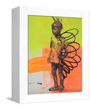 Butterfly people-Aaron Bevan-Bailey-Framed Premier Image Canvas