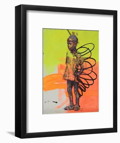 Butterfly people-Aaron Bevan-Bailey-Framed Giclee Print