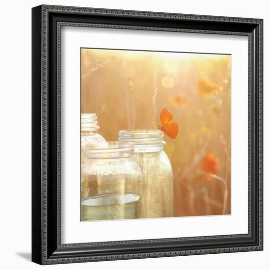 Butterfly Perch-Mandy Lynne-Framed Art Print