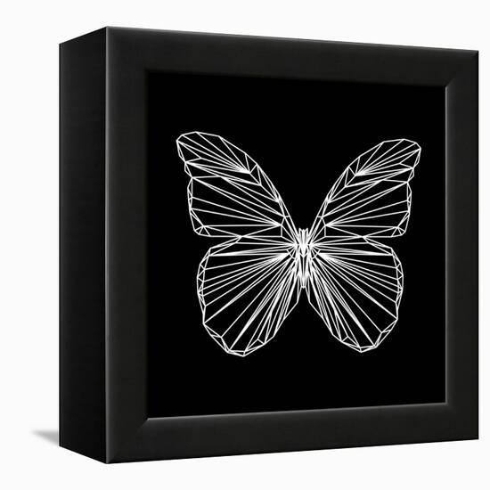 Butterfly Polygon-Lisa Kroll-Framed Stretched Canvas