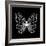 Butterfly Polygon-Lisa Kroll-Framed Art Print