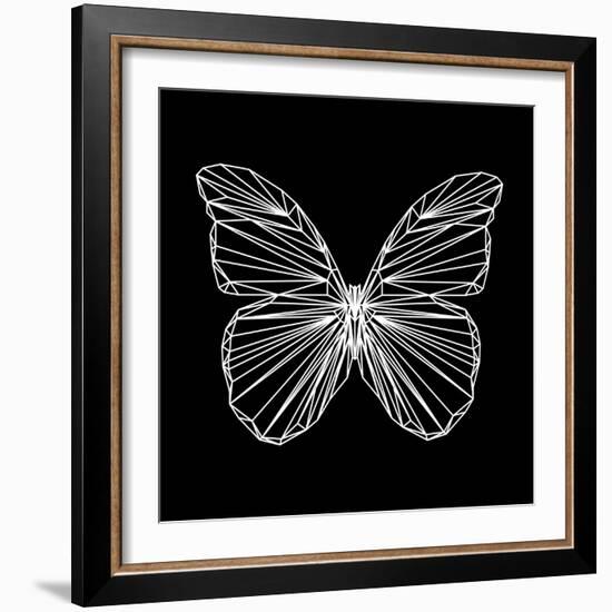 Butterfly Polygon-Lisa Kroll-Framed Premium Giclee Print