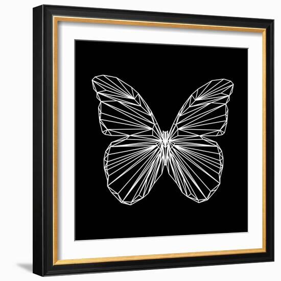 Butterfly Polygon-Lisa Kroll-Framed Premium Giclee Print