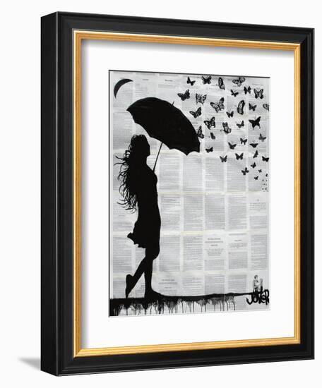 Butterfly Rain-Loui Jover-Framed Art Print