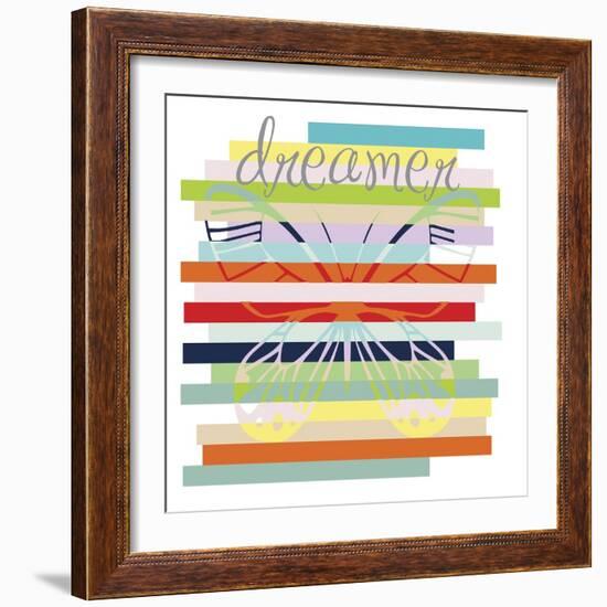 Butterfly Rainbow-Erin Clark-Framed Giclee Print