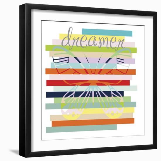 Butterfly Rainbow-Erin Clark-Framed Giclee Print