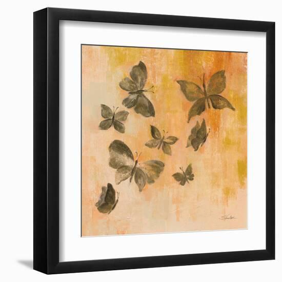 Butterfly Silhouettes I-Silvia Vassileva-Framed Art Print