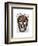 Butterfly Skull-Fab Funky-Framed Art Print