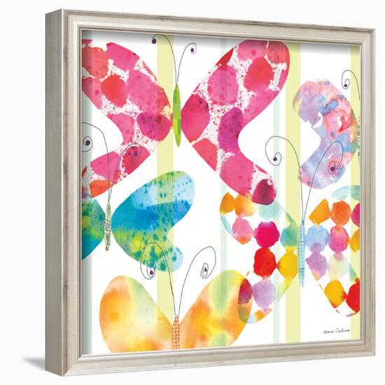 Butterfly Square I-Maria Carluccio-Framed Art Print