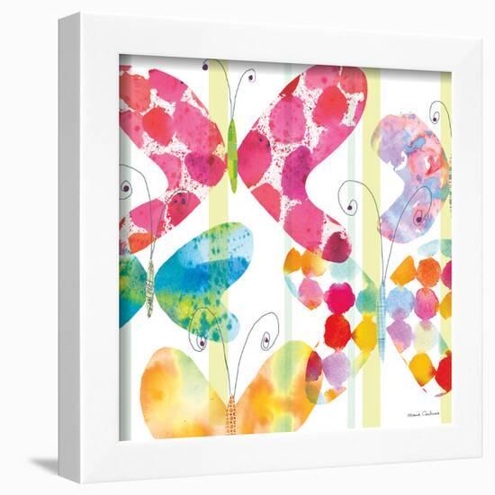 Butterfly Square I-Maria Carluccio-Framed Art Print
