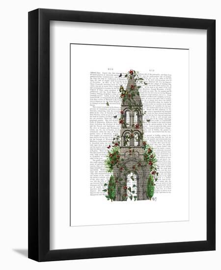 Butterfly Tower-Fab Funky-Framed Art Print