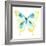 Butterfly Traces II-June Vess-Framed Art Print