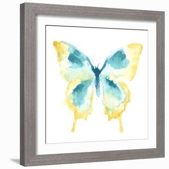 Butterfly Traces II-June Vess-Framed Art Print