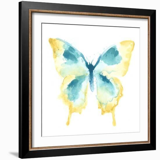 Butterfly Traces II-June Vess-Framed Art Print