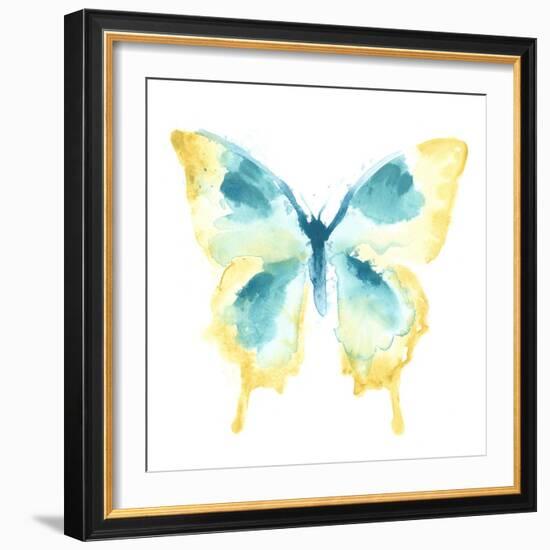 Butterfly Traces II-June Vess-Framed Art Print