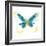 Butterfly Traces III-June Vess-Framed Art Print