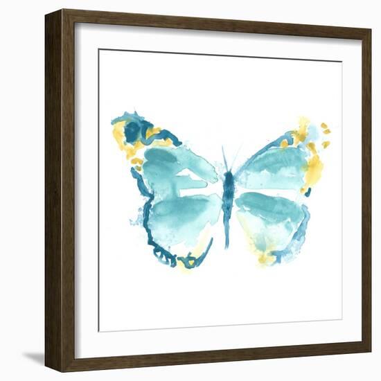 Butterfly Traces IV-June Vess-Framed Art Print