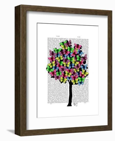 Butterfly Tree-Fab Funky-Framed Art Print