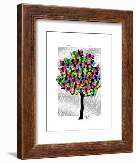 Butterfly Tree-Fab Funky-Framed Art Print