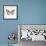 Butterfly V BW Crop-Debra Van Swearingen-Framed Art Print displayed on a wall