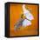 Butterfly with lavender as a jewellery-Alexander Georgiadis-Framed Premier Image Canvas