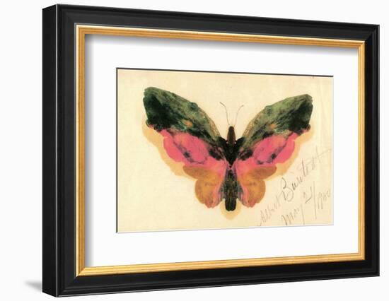 Butterfly-Albert Bierstadt-Framed Premium Giclee Print