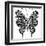 Butterfly-worksart-Framed Art Print