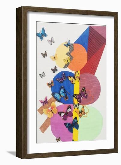 Butterfly-Maryse Pique-Framed Giclee Print