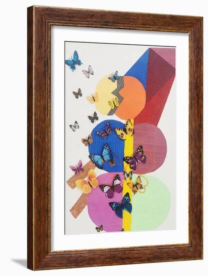 Butterfly-Maryse Pique-Framed Giclee Print