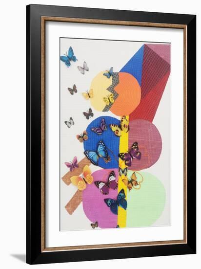 Butterfly-Maryse Pique-Framed Giclee Print
