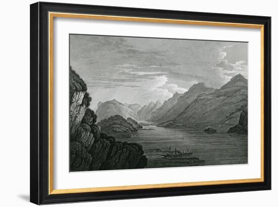 Buttermere and Crummock Water, Lake District-J Farington-Framed Art Print