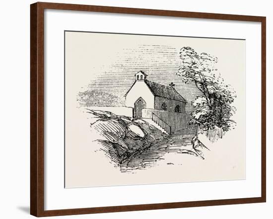 Buttermere Church, Lake District, UK-null-Framed Giclee Print