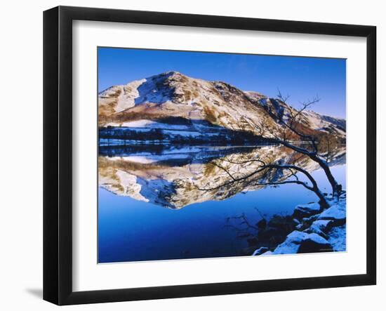 Buttermere in Winter, Lake District, Cumbria, England, UK-Neale Clarke-Framed Photographic Print