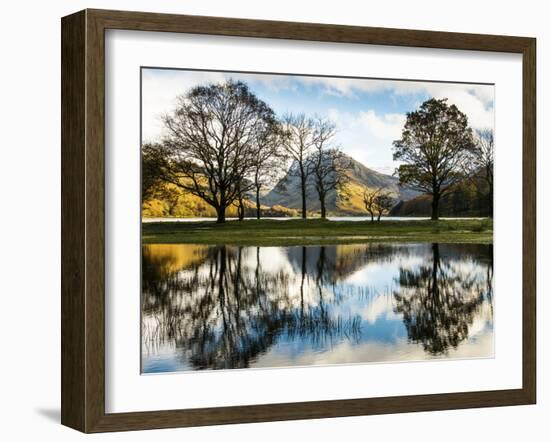 Buttermere Reflections, Cumbria, UK-Nadia Isakova-Framed Photographic Print