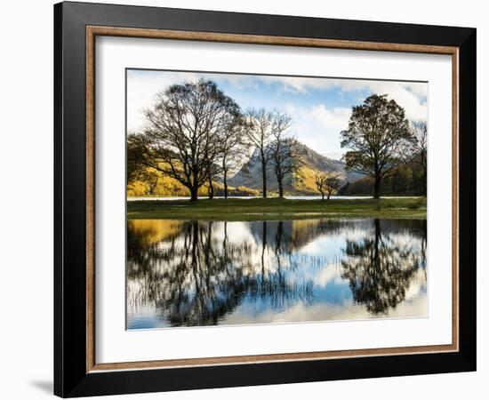 Buttermere Reflections, Cumbria, UK-Nadia Isakova-Framed Photographic Print