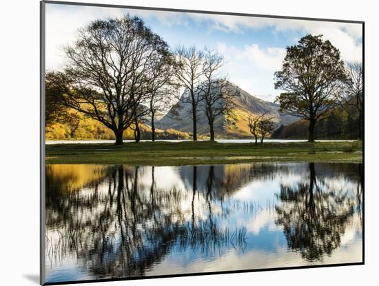 Buttermere Reflections, Cumbria, UK-Nadia Isakova-Mounted Photographic Print