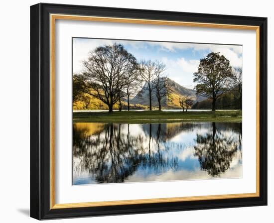 Buttermere Reflections, Cumbria, UK-Nadia Isakova-Framed Photographic Print