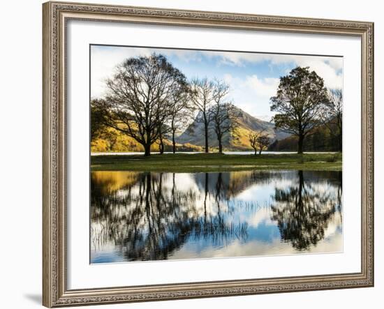 Buttermere Reflections, Cumbria, UK-Nadia Isakova-Framed Photographic Print