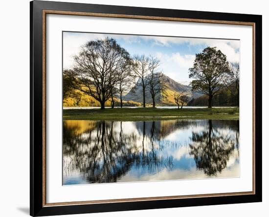 Buttermere Reflections, Cumbria, UK-Nadia Isakova-Framed Photographic Print