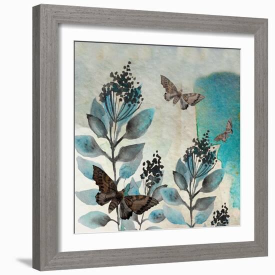 Butteryfly Perspective 1-Boho Hue Studio-Framed Art Print