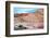 Buttes and rocks, White Domes Area, Valley of Fire State Park, Nevada, USA-Michel Hersen-Framed Photographic Print