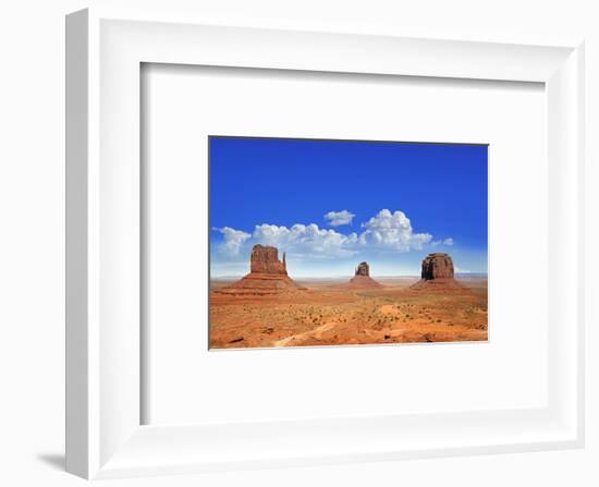 Buttes of Monument Valley Utah-null-Framed Art Print