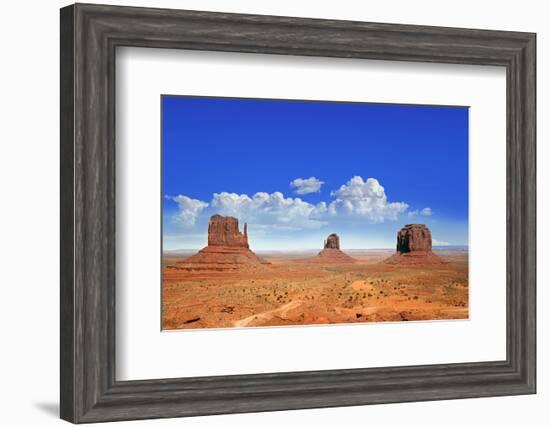 Buttes of Monument Valley Utah-null-Framed Art Print