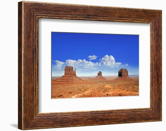 Buttes of Monument Valley Utah-null-Framed Art Print