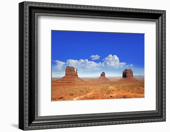 Buttes of Monument Valley Utah-null-Framed Art Print