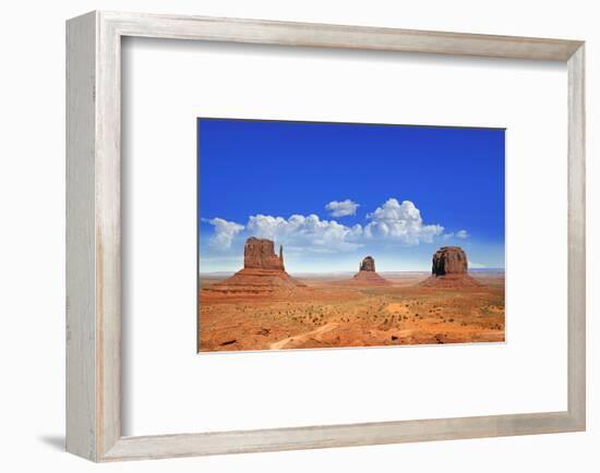 Buttes of Monument Valley Utah-null-Framed Art Print