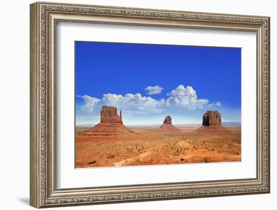 Buttes of Monument Valley Utah-null-Framed Art Print